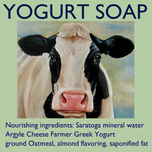 Argyle Yogurt Soap Label