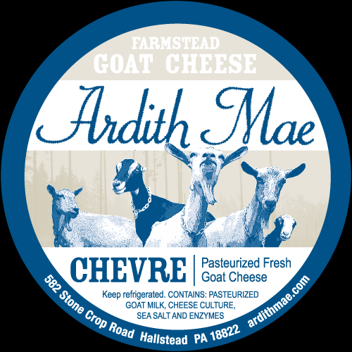 Ardith Mae Chevre Label