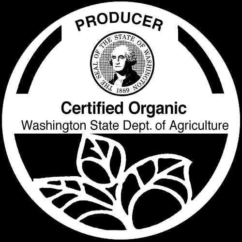 WSDA Certified Organic Label