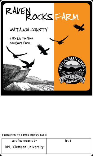 Raven Rocks Farm Label