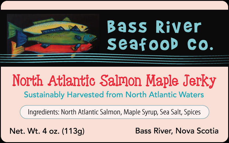 Bass River Seafood Label