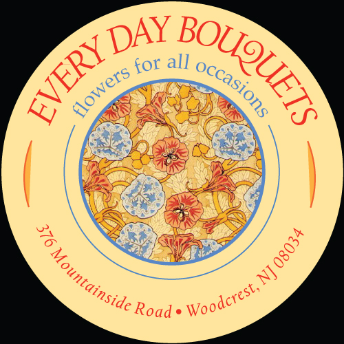 Everyday Bouquets Label