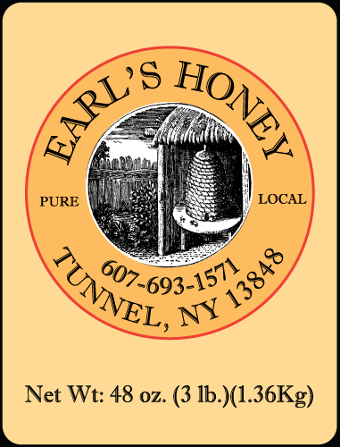 Earl's Honey Label