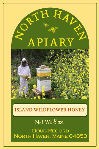 North Haven Apiary Honey Label