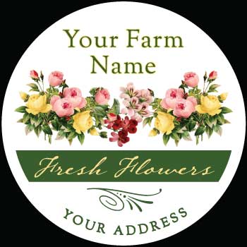 Flowers-6 Fresh Flower Labels