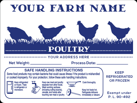 Poultry-10 Pasture Raised Poultry Labels