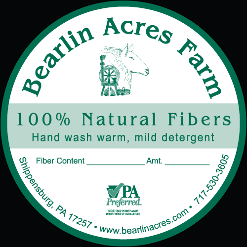 Bearlin Acres Farm Labels