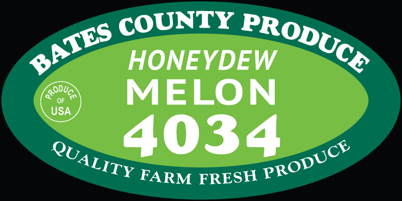 Bates County Watermelon PLU Label