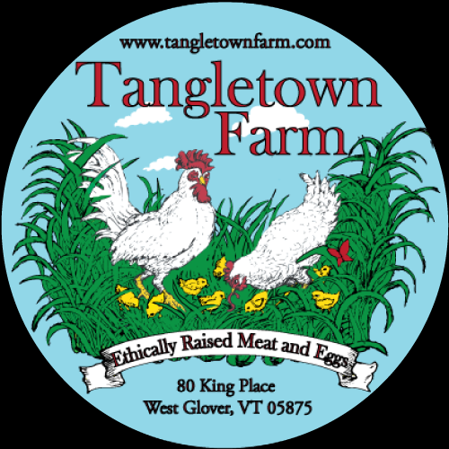 Tangletown Farm Chicken Label