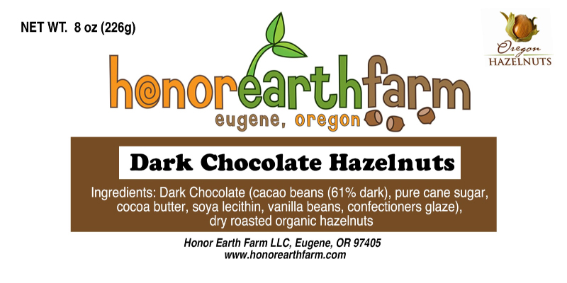 Honor Earth Farm Hazelnut - Value Added Label