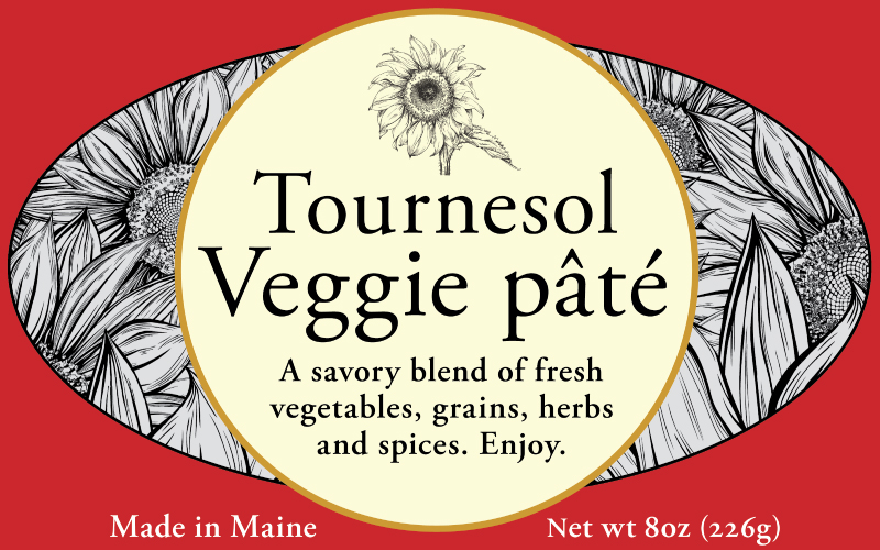 Tournesol Veggie Pate Value Added Label