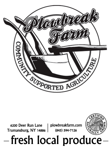 Plowbreak Farm Produce Label
